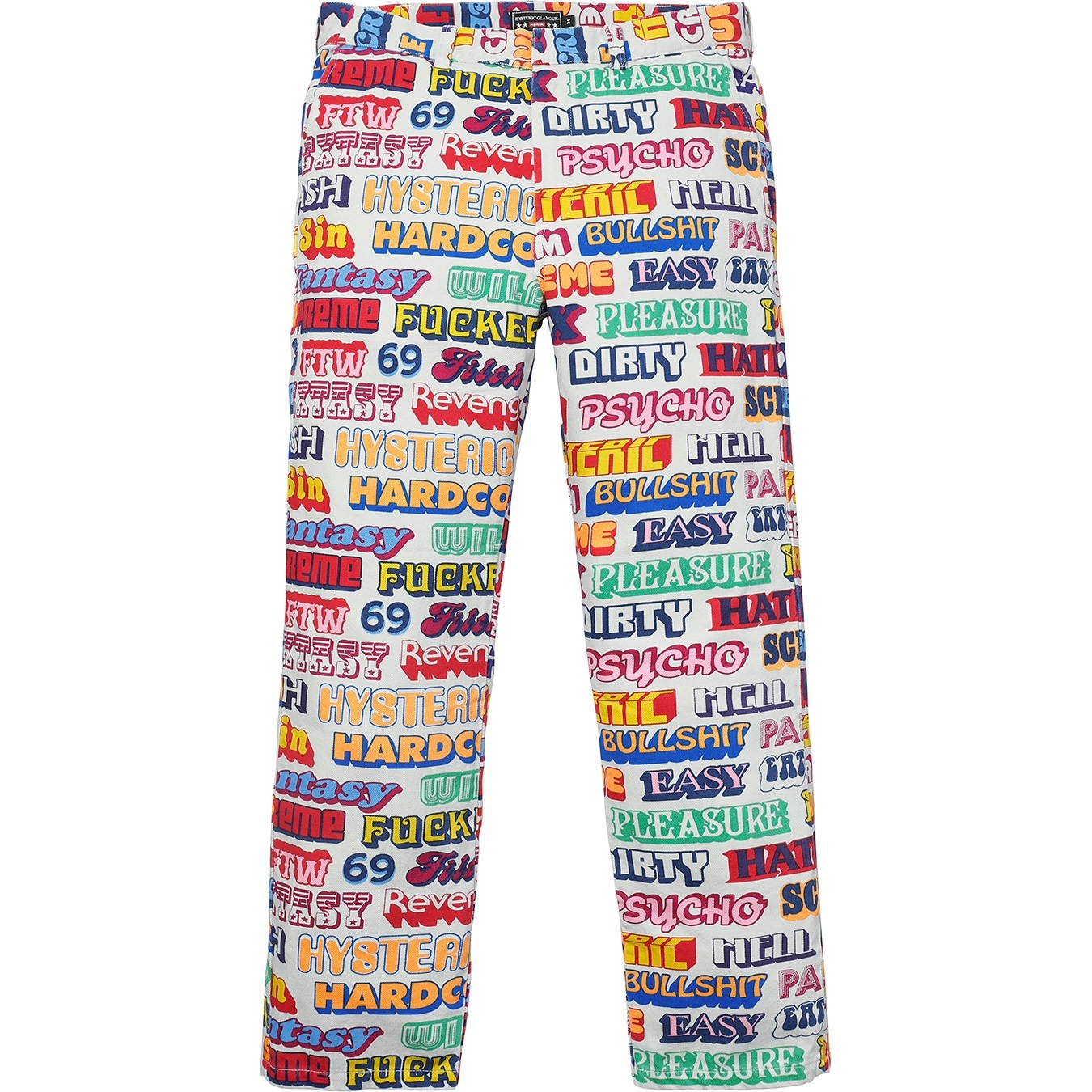 Supreme/HYSTERIC GLAMOUR Text Work Pant view 4